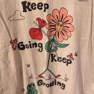 Flower Cartoon Pacsun T-shirt